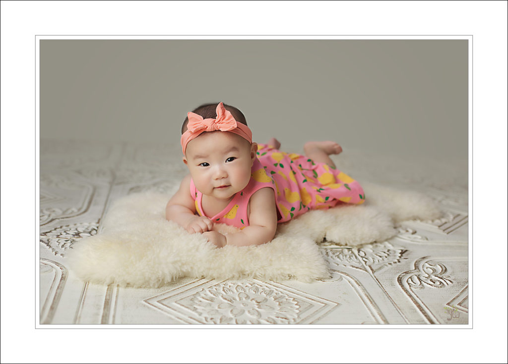 100 days Seattle baby photography